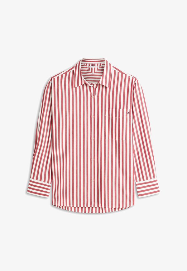 Tommy Hilfiger Button-down blouse - ecru/liberty red