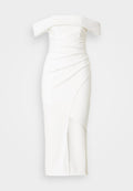 WAL G TALL WEDDING VINCENZO ROUCHED MIDI