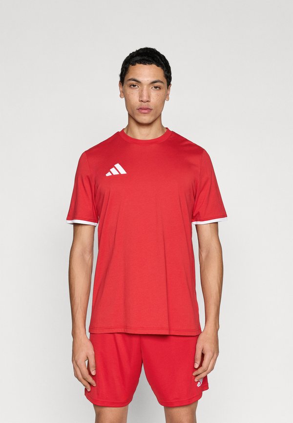 adidas Performance ENTRADA26 TEE - Basic T-shirt - team power red/white