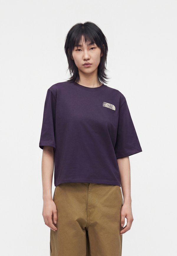 The North Face RETRO TRAIL BOXY SHORT SLEEVE TEE - GRAPHIC