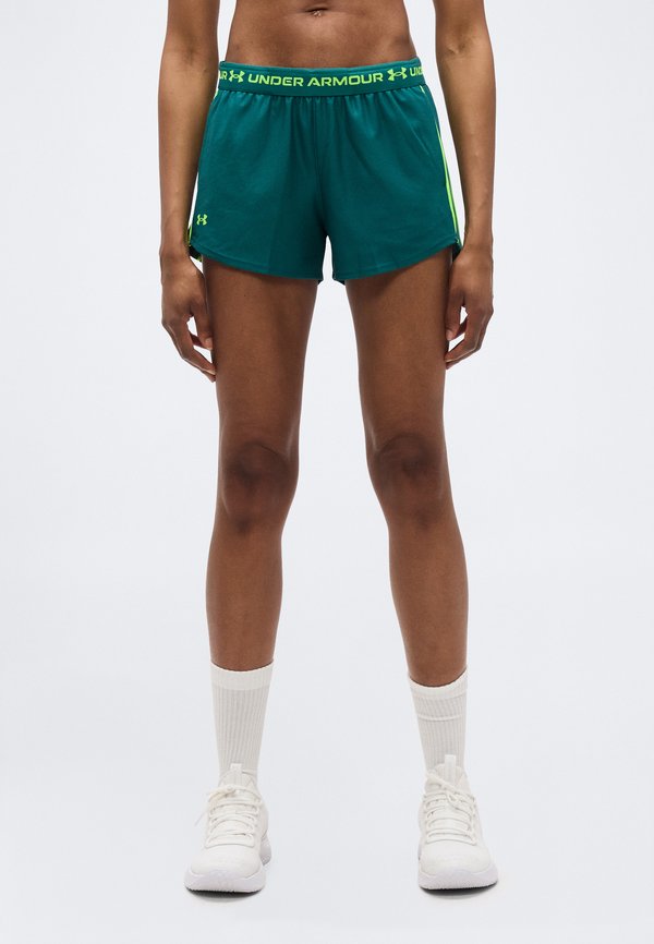 Under Armour TECH PLAY UP - Sports shorts - rack green/hyper green