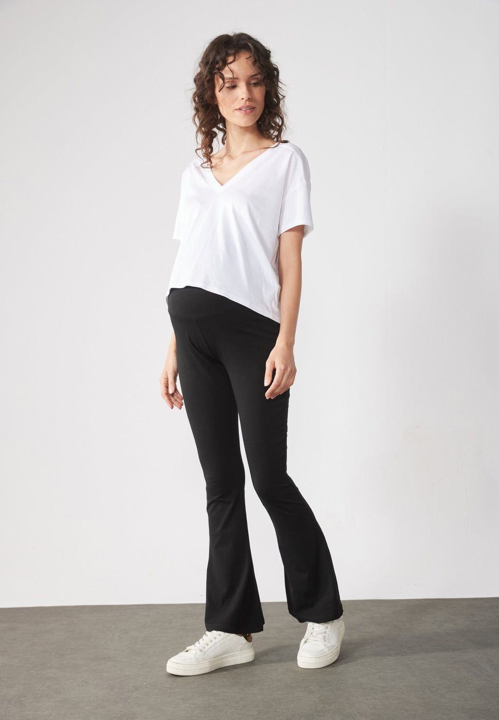 Anna Field MAMA FLARED JERSEY LEGGINGS