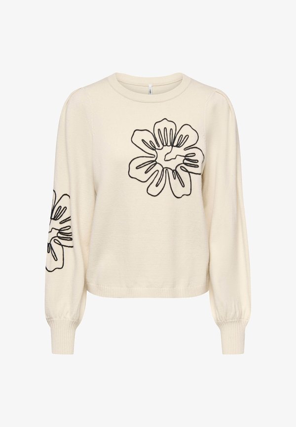 ONLY Knitted ONLMAGNOLIA Knitted - Jumper - whitecap gray