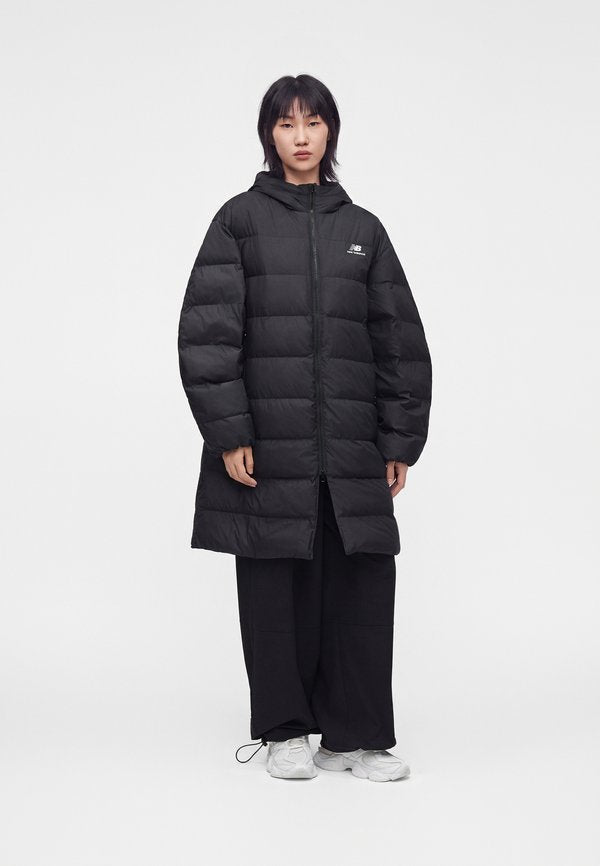 New Balance BOSTON PUFFER - Winter coat - black