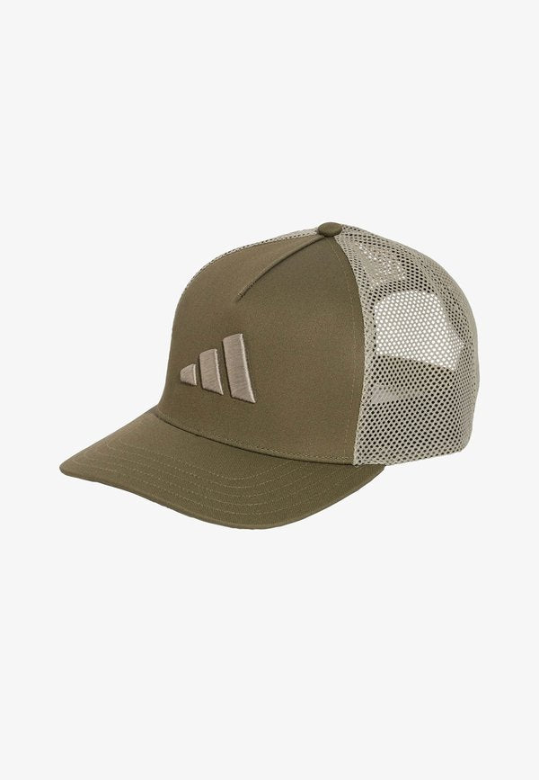 adidas Performance ADIDAS PERFORMANCE SNAPBACK TRUCKER CAP UNISEX - Cap - olive strata   silver pebble