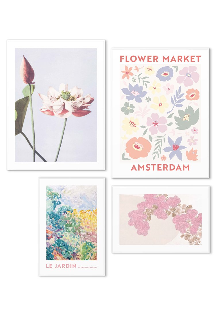 Orange Wallz FLOWER GARDEN SET