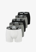 Puma 5ER PACK - Boxer briefs - weiß   schwarz   grau