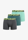 Superdry & Co 3PACK - Boxer briefs - triple green neon