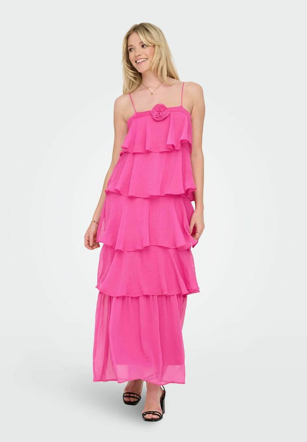 ONLY ONLASTA Long - Maxi dress - fuchsia fedora