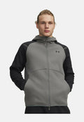 Under Armour UNSTOPPABLE FLEECE - Zip-up sweatshirt - clay green