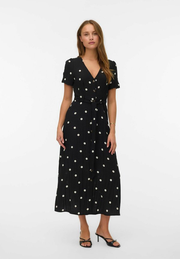 Vero Moda VMJOAN Long - Day dress - black