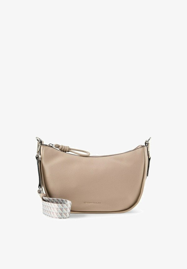 TOM TAILOR TATIANA BANANA BAG - Cross body bag - taupe   taupe