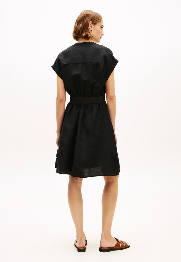 Tommy Hilfiger BELTED RELAXED MINI SHIRT DRESS