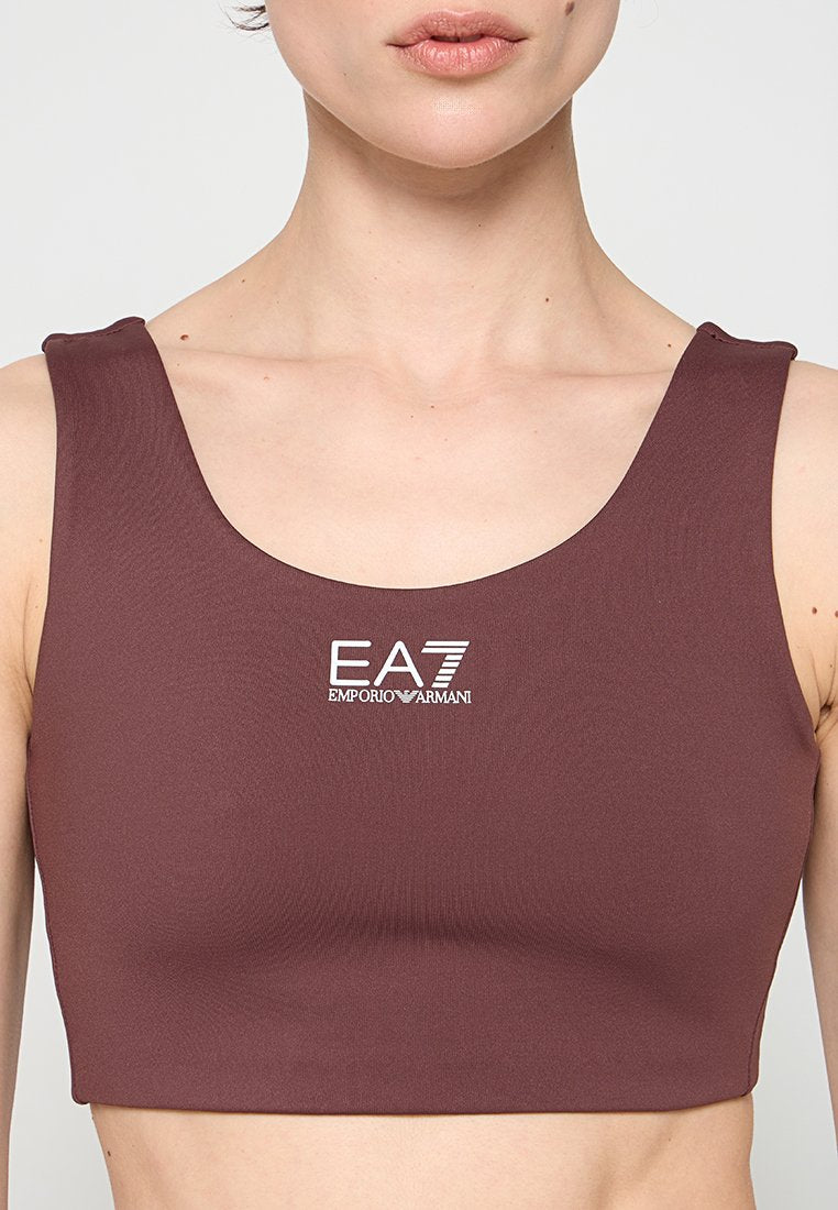 EA7 Emporio Armani Sport-BH mit leichter Stützkraft Media 3
