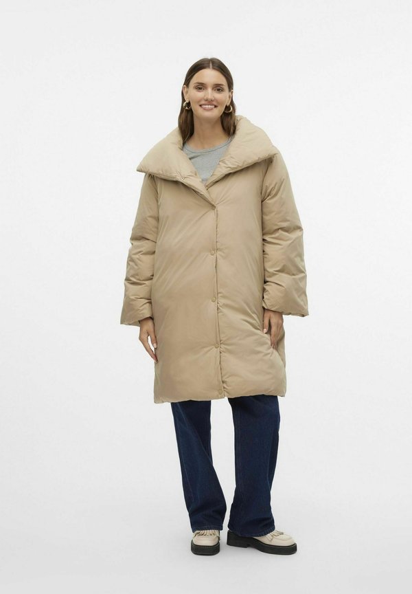 Vero Moda Puffer VMLILAH - Winter coat - cornstalk