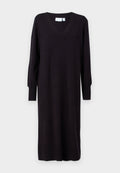 VILA VIAMANDA LONG V NECK DRESS
