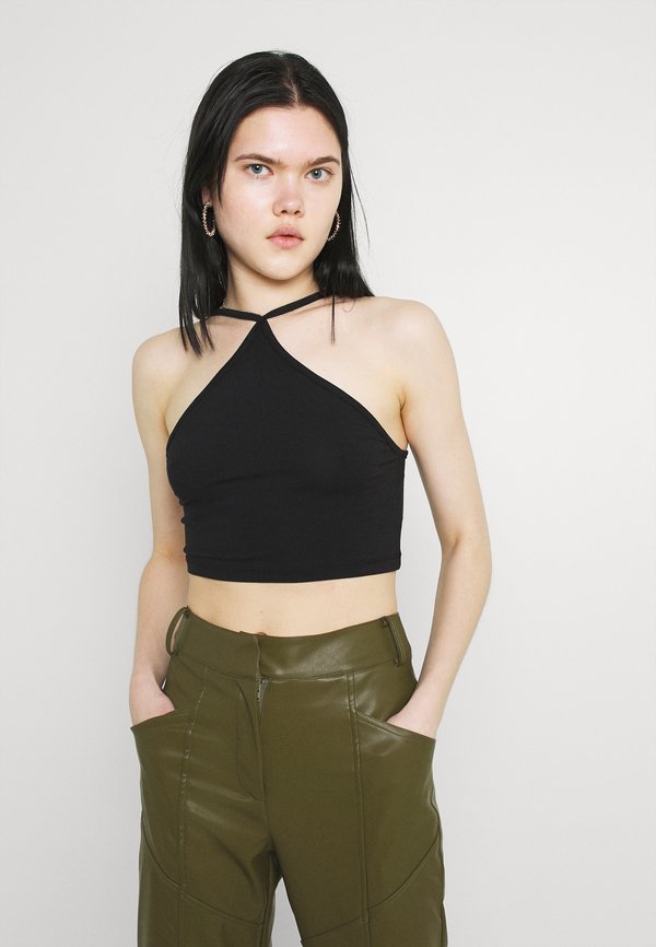 Missguided ONE SHOULDER CROP 2 PACK