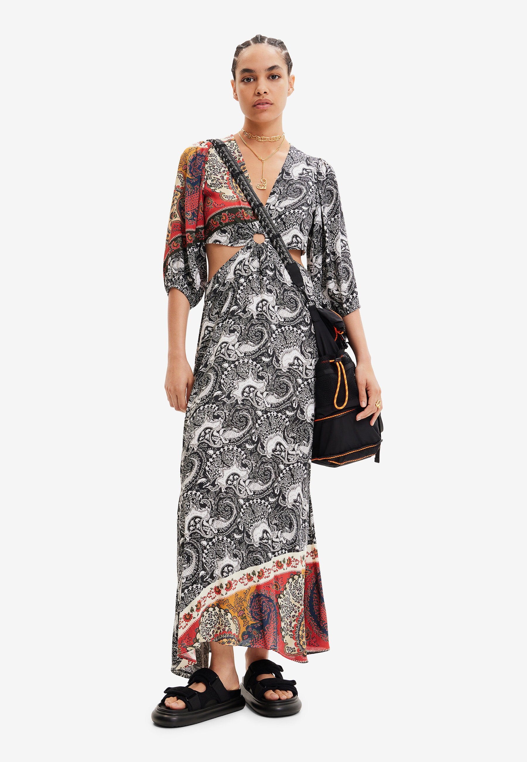 Desigual LONG PAISLEY CUT OUT