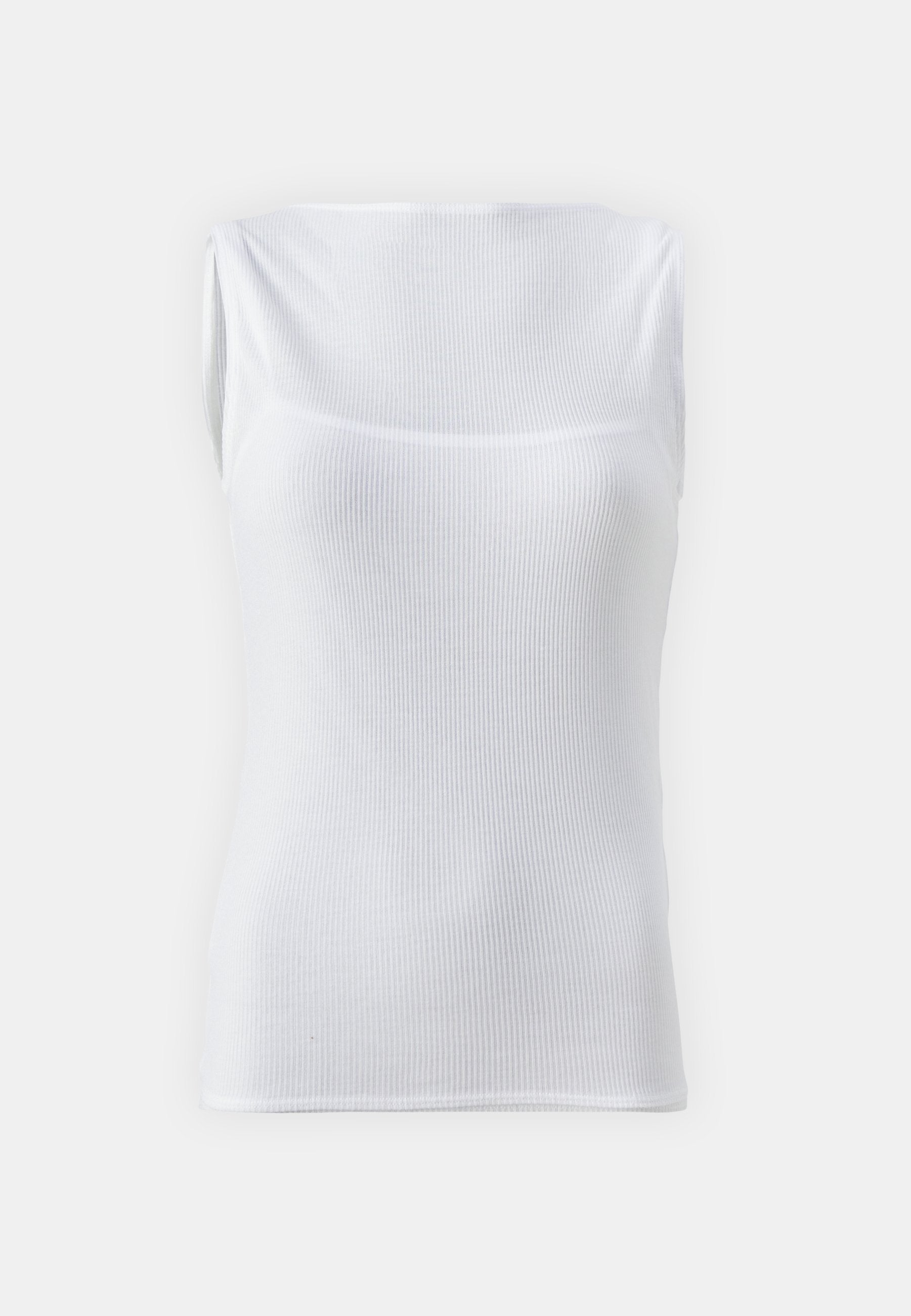 Abercrombie & Fitch VARIGATED SKIM SLASH TANK