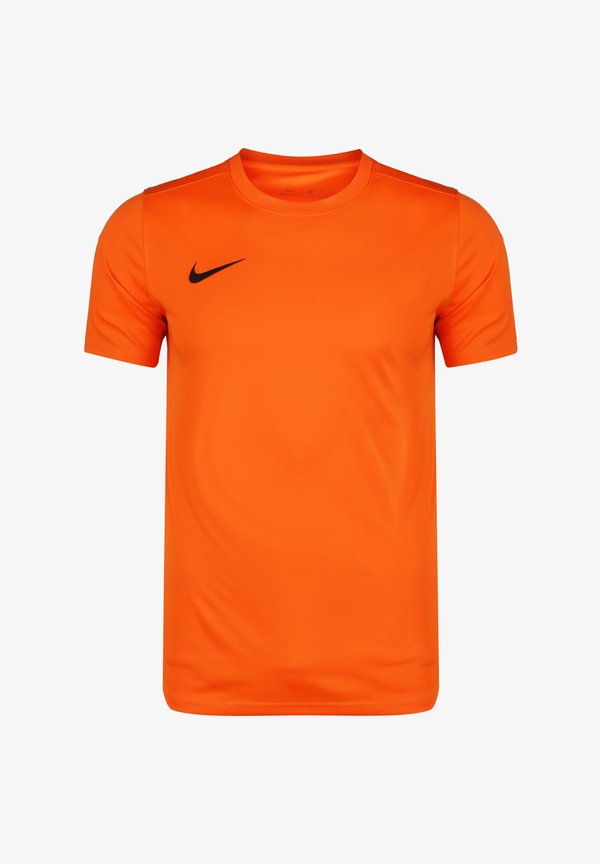 Nike Performance FUSSBALL "DRI-FIT PARK" - Basic T-shirt - safety orange / black