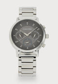 Calvin Klein GAUGE - Chronograph watch - silver-colouredgrey
