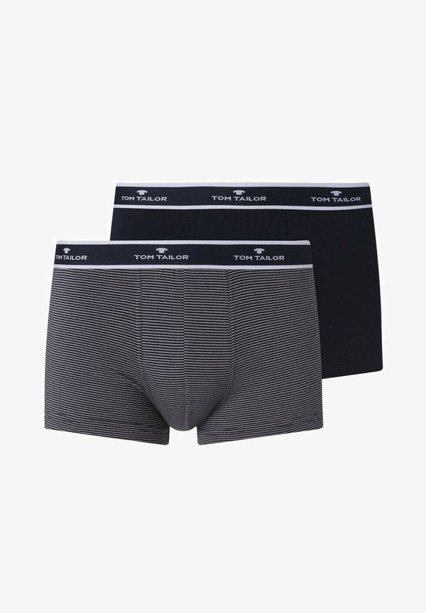 TOM TAILOR 2-PACK - Trunks - blue-middle-stripes