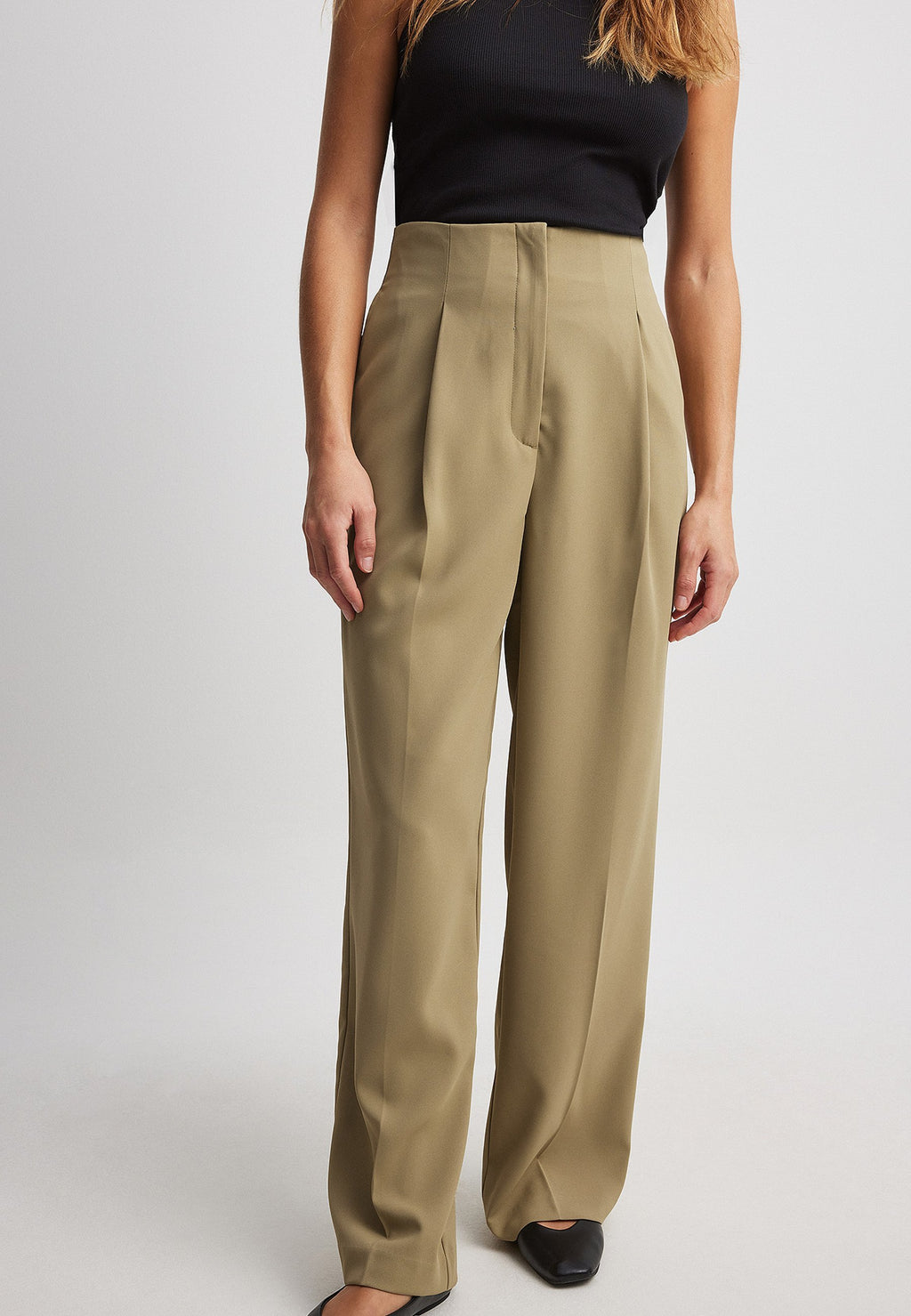NA-KD WEITE MIT HOHER TAILLE OHNE BUND