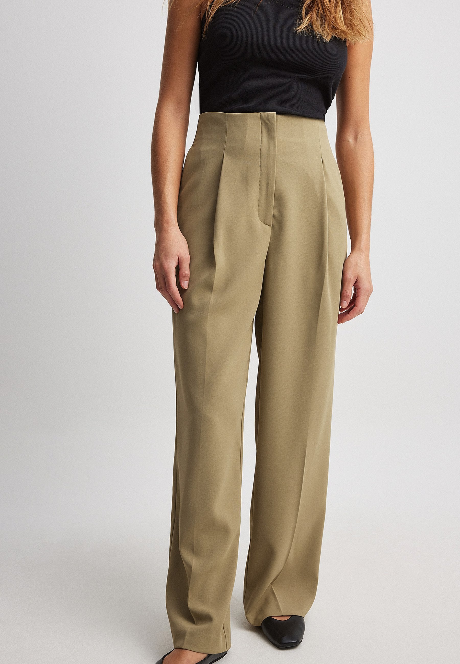 NA-KD WEITE MIT HOHER TAILLE OHNE BUND