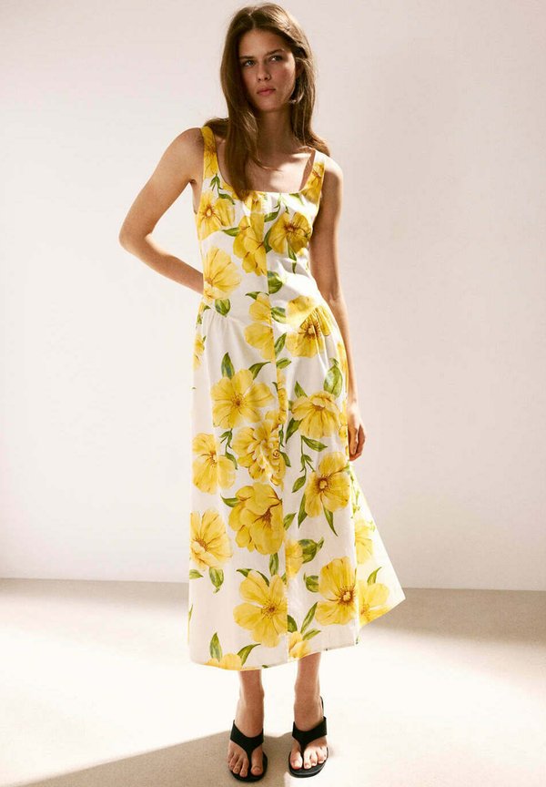 Mango ADULT - Day dress - yellow