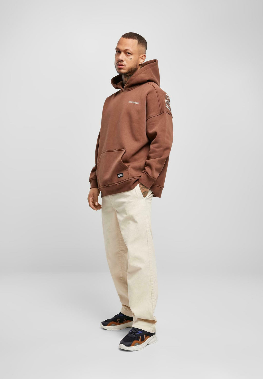 Urban Classics OVERSIZED LOGO HOODY