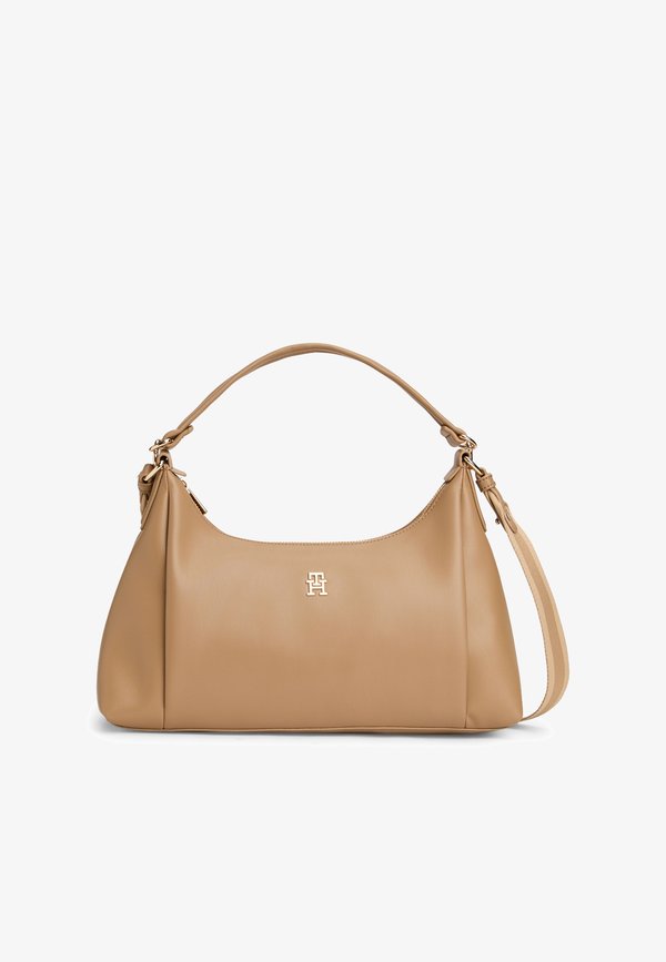Tommy Hilfiger ESSENTIAL CROSSBODY SHOULDER BAG - Handbag - safari