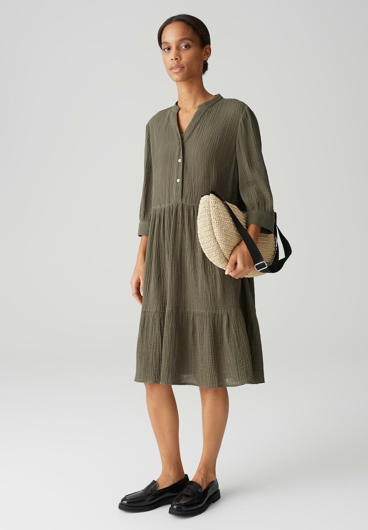 OPUS RELAXED FIT MIDI CRASH VOLANT