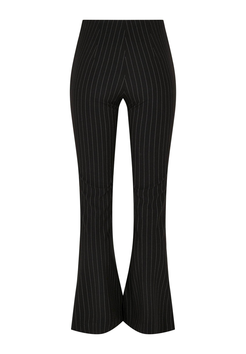 Urban Classics LADIES FLARED PIN STRIPE PANTS