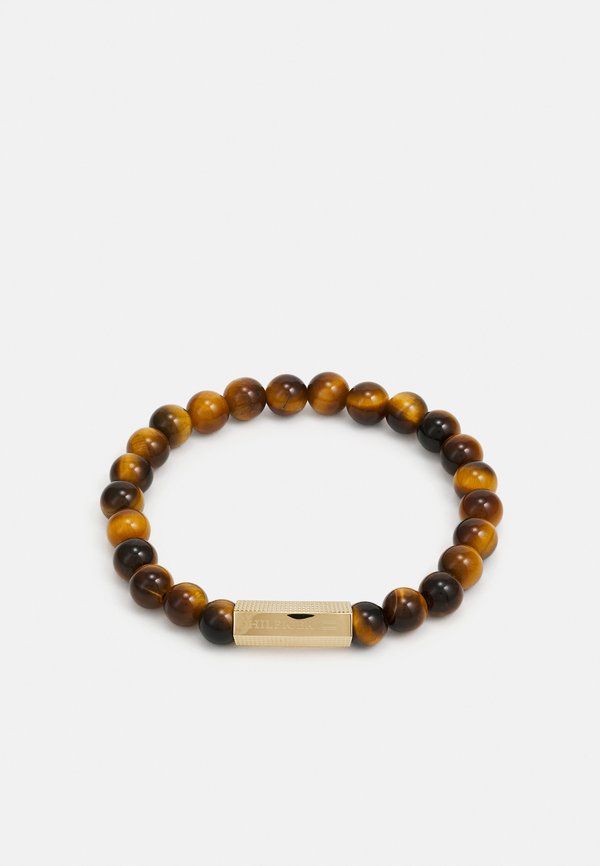 Tommy Hilfiger BEADS - Bracelet - gold-coloured/yellow/black