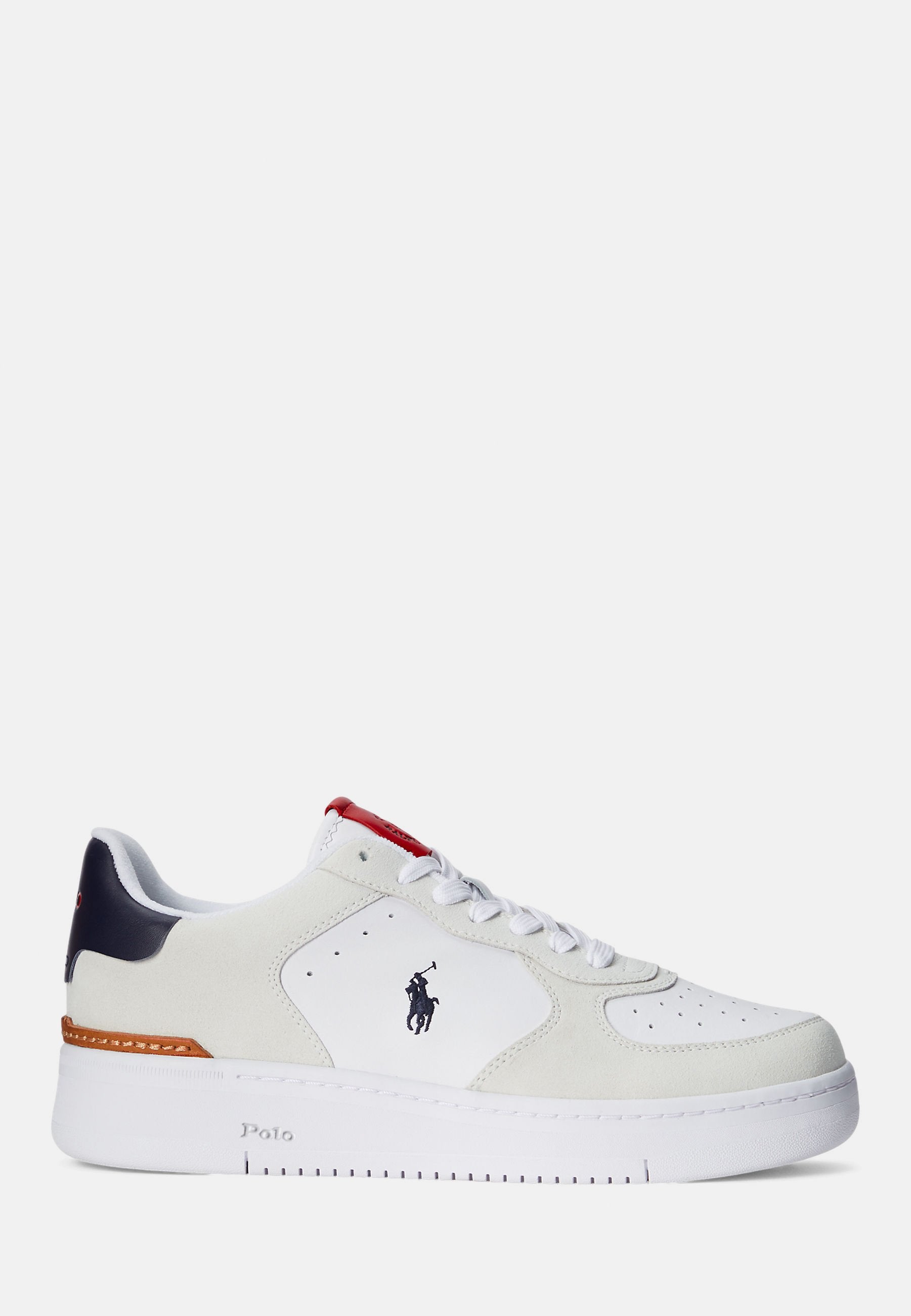 Polo Ralph Lauren MASTERS COURT SUEDE LEATHER TRAINER