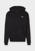 Under Armour RIVAL HOODIE - Hoodie - ultimate black/white