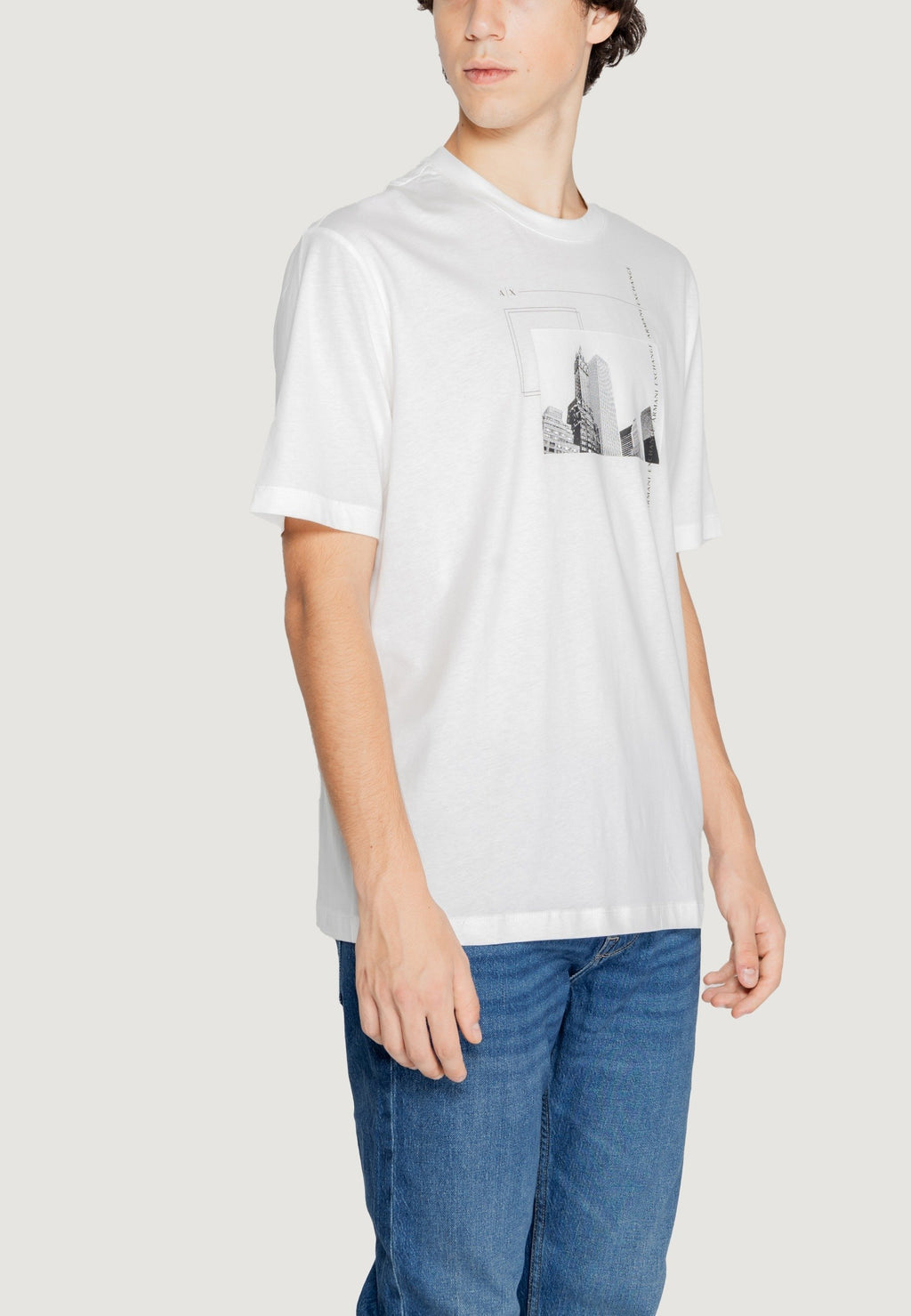 Armani Exchange T-Shirt print Media 3