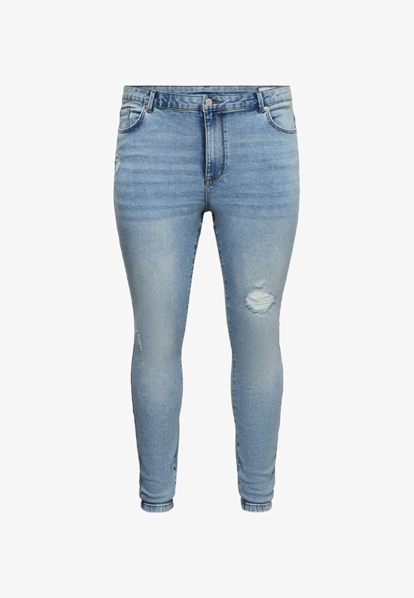 Vero Moda Curve Skinny fit VMSOPHIA High rise - Jeans Skinny Fit - light blue denim