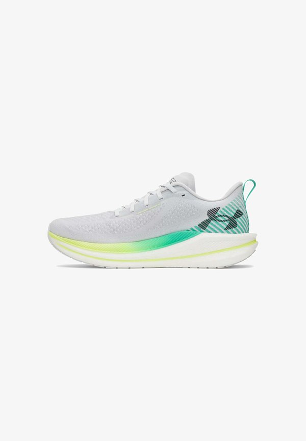 Under Armour LAUFSCHUH VELOCITI SPD - Road running shoes - halo gray/green mode/black