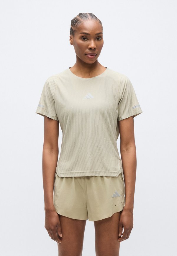 adidas Performance ADI365 CO TEE W - Sports T-shirt - beige