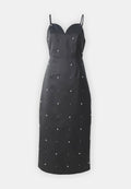 Selected SLFHARPER MIDI STRAP DRESS
