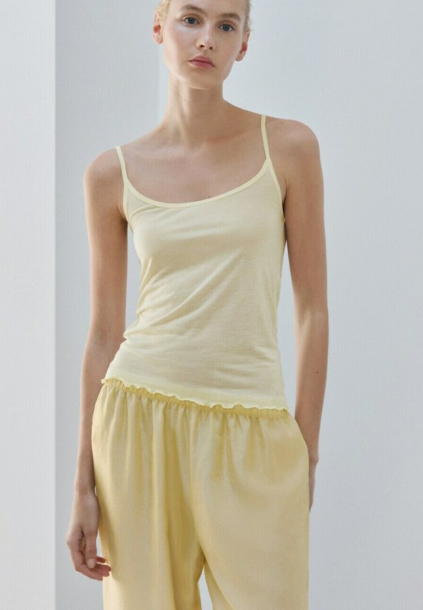 Mango Top - jaune pastel