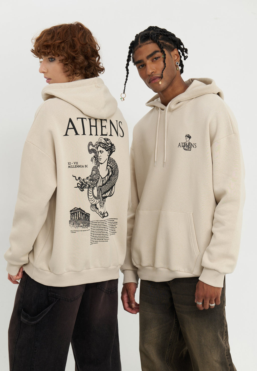 YOURTURN UNISEX RELAXED FIT HOODIE