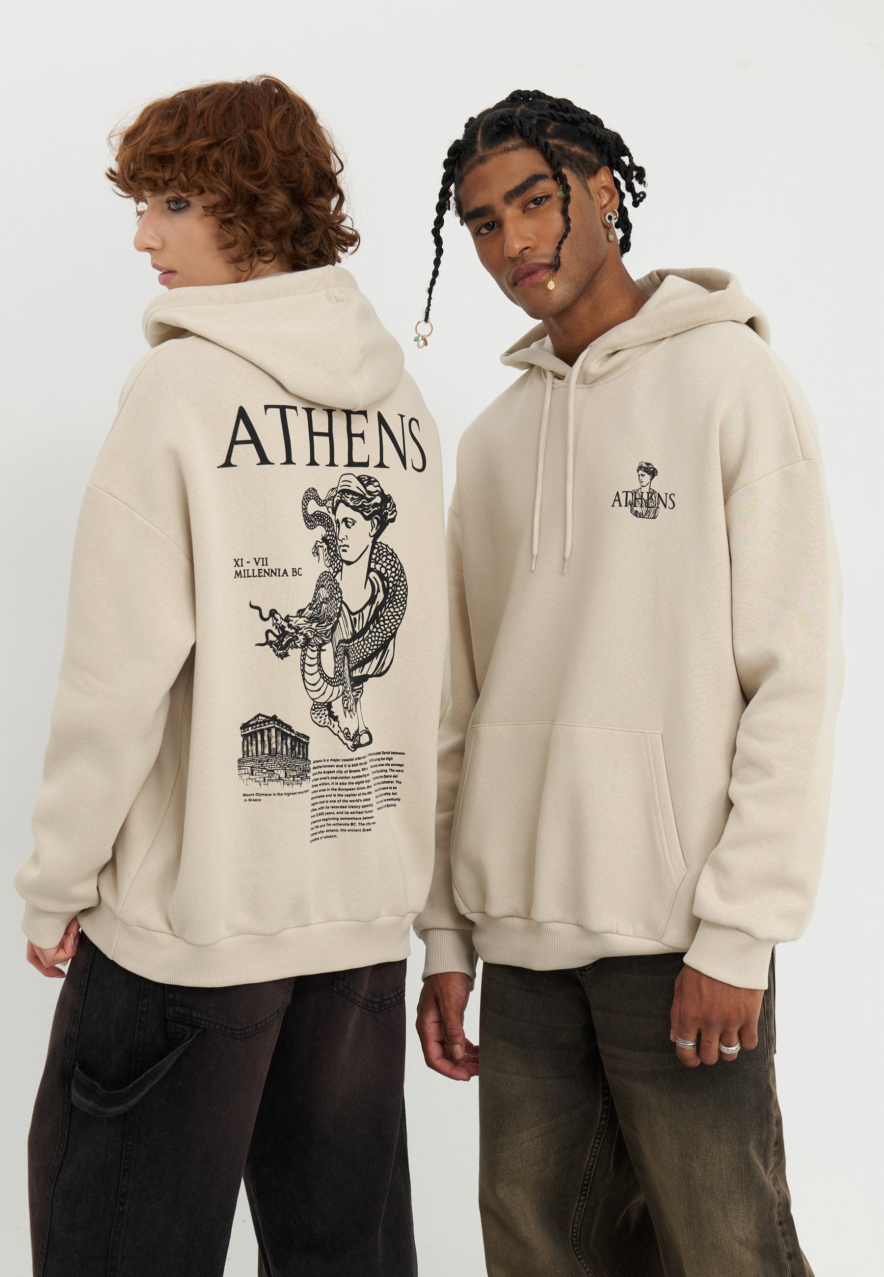 YOURTURN UNISEX RELAXED FIT HOODIE