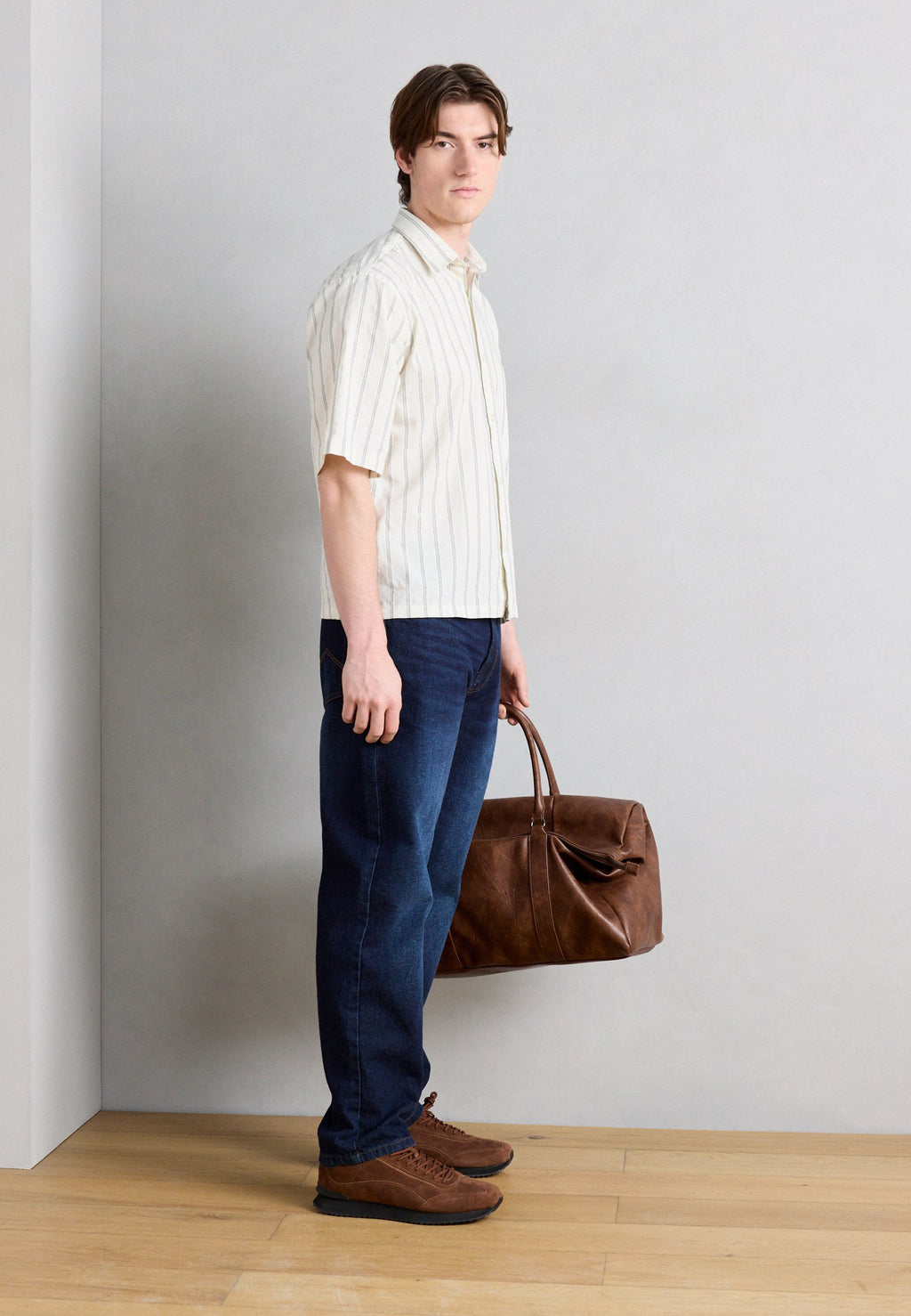 STRIPED CROPPED S/S Media 2