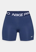 Nike Performance 365 SHORT - Leggings - midnight navy/white
