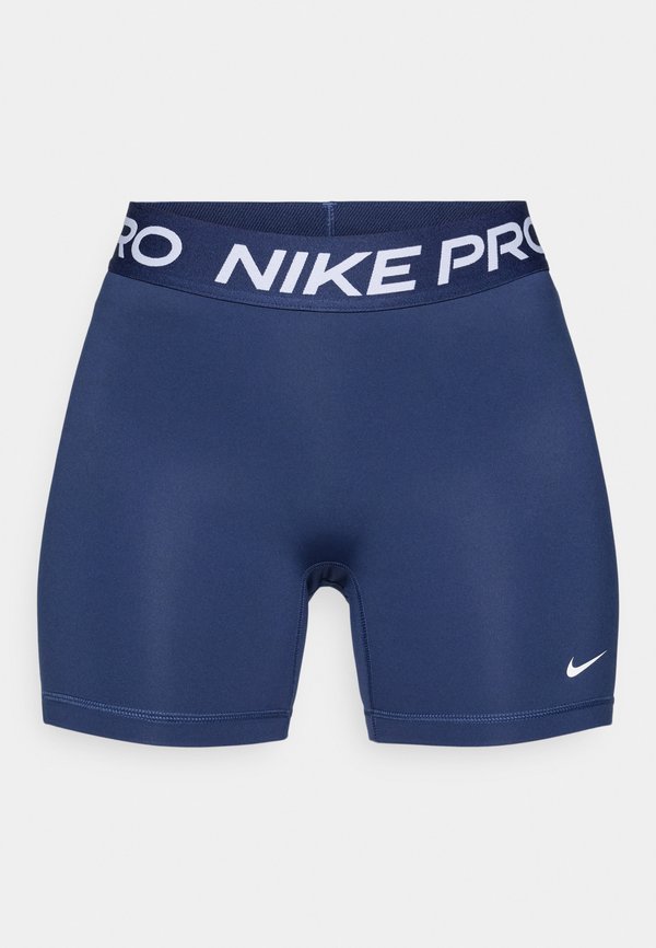 Nike Performance 365 SHORT - Leggings - midnight navy/white