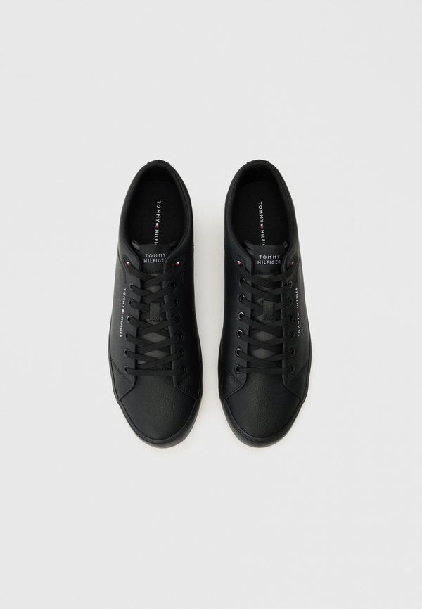Tommy Hilfiger LOGO TRAINERS WITH LEATHER