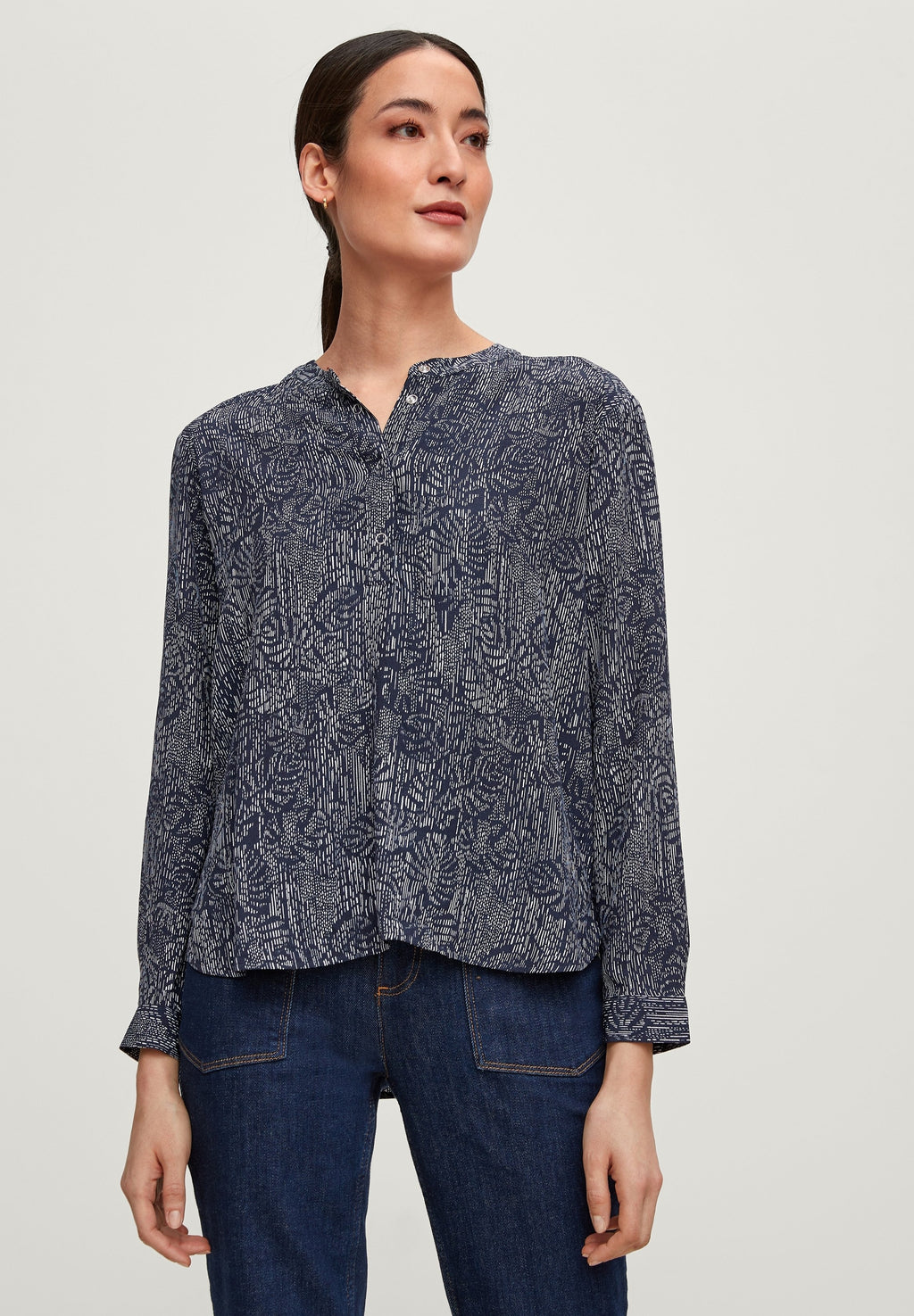 comma casual identity MIT ALLOVERMUSTER