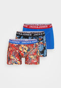 Jack & Jones Trunks 3-pack Trunks - Trunks - black/pompain red/blue lolite